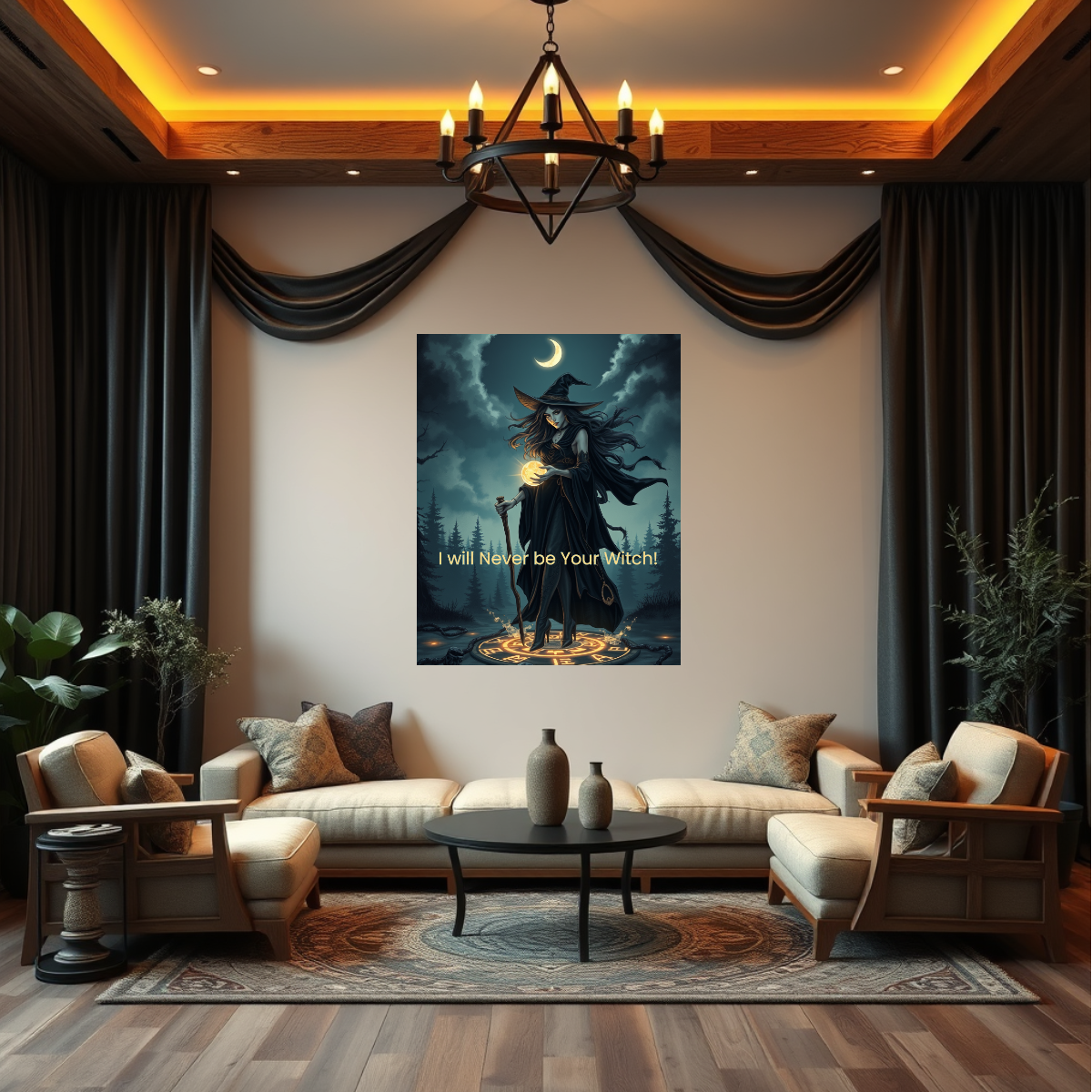 Indoor and Outdoor Silk Posters